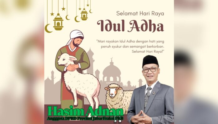 Hasim Adnan Ucapkan Selamat Idul Adha 1445 H: Jadikan Semangat Kurban sebagai Wujud Kepedulian Sosial