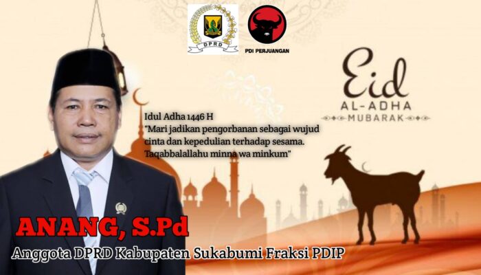 Dewan Anang, Ajak Masyarakat Sukabumi Teladani Semangat Kurban dan Kepedulian Sosial