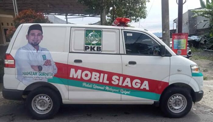 Aksi Nyata Legislator PKB Sukabumi, Hamzah Gurnita Sediakan Ambulans Gratis untuk Warga Dapil 1