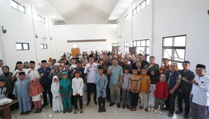 Pemkot Sukabumi Dukung Pemberdayaan UMKM Lewat Wakaf Qordul Hasan dan Santunan Yatim