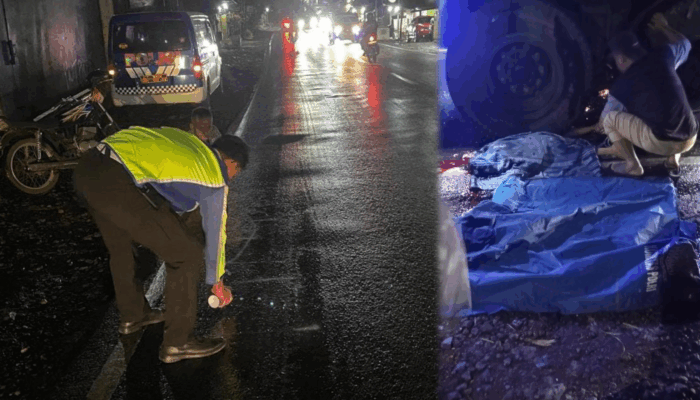 Tragis! Bocah 9 Tahun Tewas di Tempat Usai Motor yang Dikendarai Ibunya Gagal Salip Truk di Cibadak