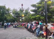 Hari Pertama Sekolah di Kota Sukabumi, Arus Lalin Jalan Ir. H Juanda Dago Padat Merayap