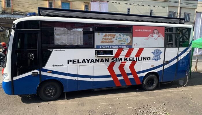 Polres Sukabumi Tingkatkan Pelayanan Publik, Layanan SIM Keliling Hadir di Cidahu
