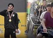 Raih Mendali Emas di Vietnam, Atlet Muaythai Ini Diarak Keliling Desa dengan Gerobak