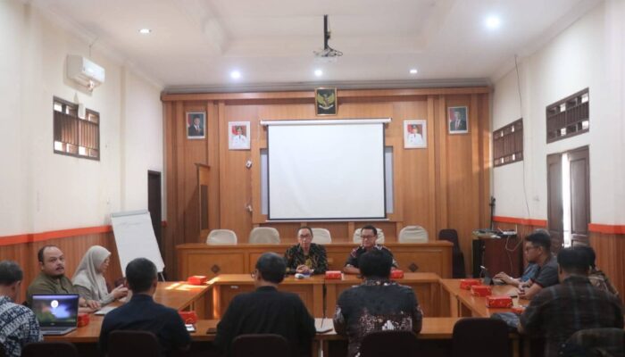 Sekda Pimpin Rapat Pembentukan Percepatan dan Pengendalian Pembangunan Kab Sukabumi 