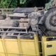Truk Muatan Kardus Bekas Terperosok Ke Jurang di Tanjakan Ciheulang Cibadak