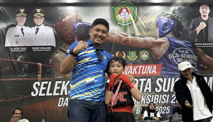 Sosok Qory Alzhio, Petinju Cilik Asal Sukabumi Bersinar di Ajang POPDA dan Eksibisi Tinju Amatir
