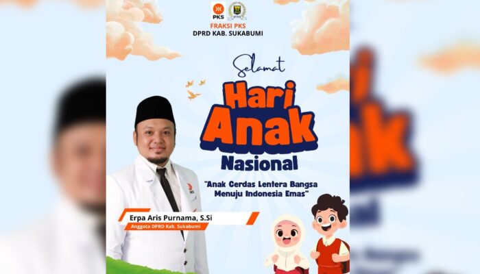 Erpa Aris Purnama: Hari Anak Nasional Momentum Jaga Tumbuh Kembang Anak dengan Kasih dan Perlindungan