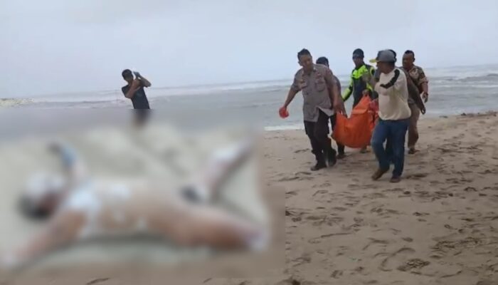 Mayat Pria Bertato Ditemukan di Pantai Mandalaratu, Diduga Nelayan Tegalbuleud