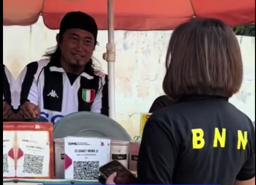 Viral! Penjual Es Dawet Disangka Polisi Bareskrim, Warganet Terhibur oleh Aksi Pegawai BNN