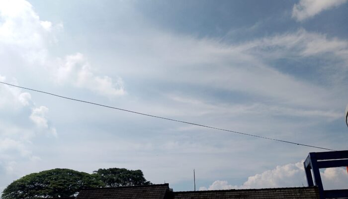 BMKG: Cuaca Kota Sukabumi Rabu Didominasi Cerah Berawan dan Hujan Ringan