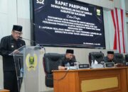 DPRD Kabupaten Sukabumi Gelar Rapat Paripurna Bahas Perubahan KUA dan PPAS Tahun Anggaran 2025