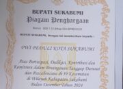PWI Peduli Kota Sukabumi Terima Penghargaan dari Bupati Sukabumi atas Kontribusi Kemanusiaan