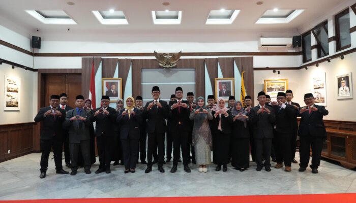 Ini Daftar 12 Pejabat Eselon II Kota Sukabumi Yang Dimutasi Wali Kota Ayep Zaki di Balai Kota