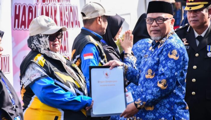 Pemkot Sukabumi Gelar Upacara Terpadu Peringati Dua Hari Besar Nasional Tentang HAN dan HARGANAS