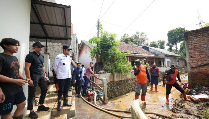 BPBD dan Wakil Wali Kota Sukabumi Tinjau Lokasi Banjir di Cisereh, Ini Hasilnya!