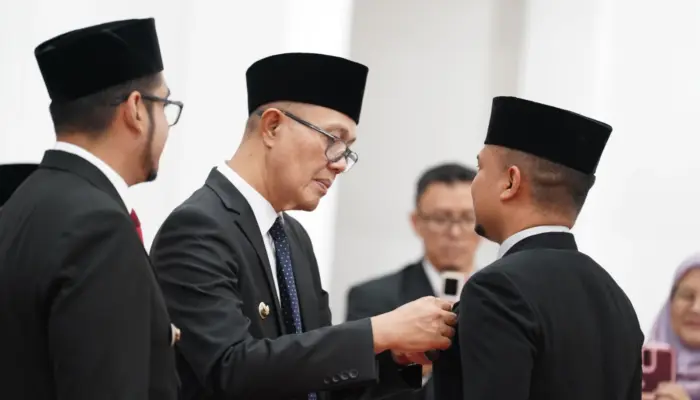 228 PNS Pemkot Sukabumi Terima Satyalancana Karya Satya dari Presiden RI