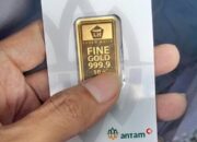 Harga Emas Antam Naik Rp 20.833 per Gram, Kamis 14 Agustus 2025