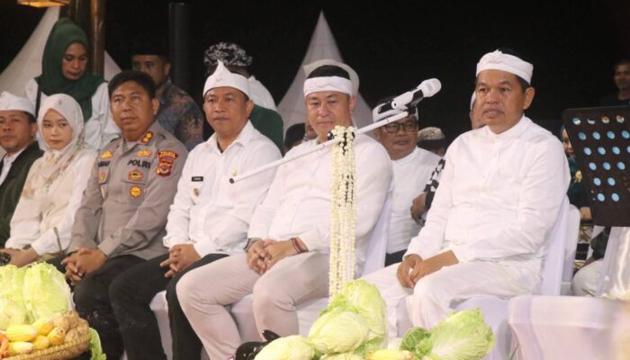 Bersama KDM, Milangkala Ka 102 Desa Sukakersa, Gubernur Ajak Masyarakat Supaya Mandiri Loba Kadaek