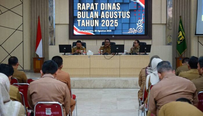 Rapat Dinas, Bupati Tegaskan Pentingnya Sinergitas Untuk Menjawab Tantangan Pembangunan