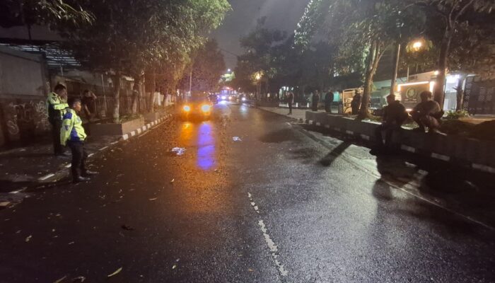 Begini Kronologi Lengkap Dua Motor Adu Banteng di Depan Gedung DPRD Kota Sukabumi