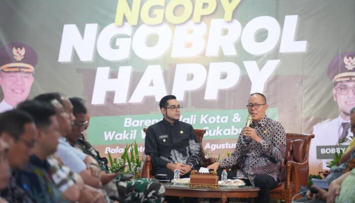 Pemkot Sukabumi Gelar “Ngopi” Perdana, Wujud Janji Politik Ayep Zaki – Bobby Maulana