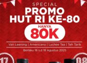 Rayakan Kemerdekaan di The Gade Coffee dan Gold Sukabumi, 4 Minuman Favorit Hanya Rp80K