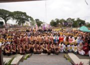 Upacara Puncak HUT Pramuka ke-64 di Kota Sukabumi Berlangsung Meriah