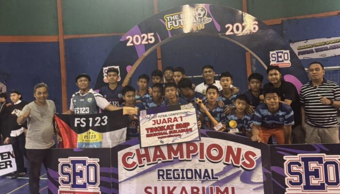 Berkolaborasi Dengan SEO, AFKOT Kota Sukabumi dan Jabar Gelar Turnamen Futsal Tingkat SMP Hingga SMA