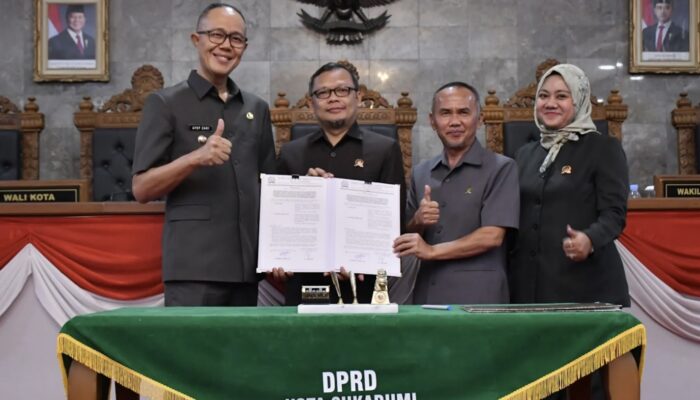 DPRD Kota Sukabumi Bahas Perubahan Propemperda dan Raperda Strategis, Wali Kota Sampaikan Fokus Penanganan Kawasan Kumuh