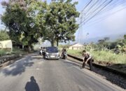 Laka Lantas Maut Terjadi di Palabuhan II Sukabumi Pengendara Motor Tewas di Tempat