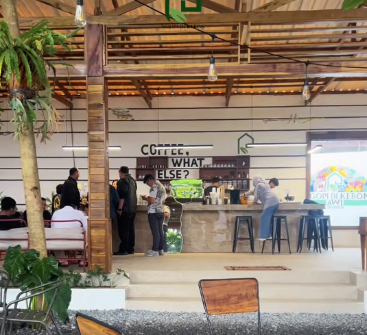 Ngopi di Kebon Awi, Tempat Nongkrong Bernuansa Alam di Perbatasan Sukabumi