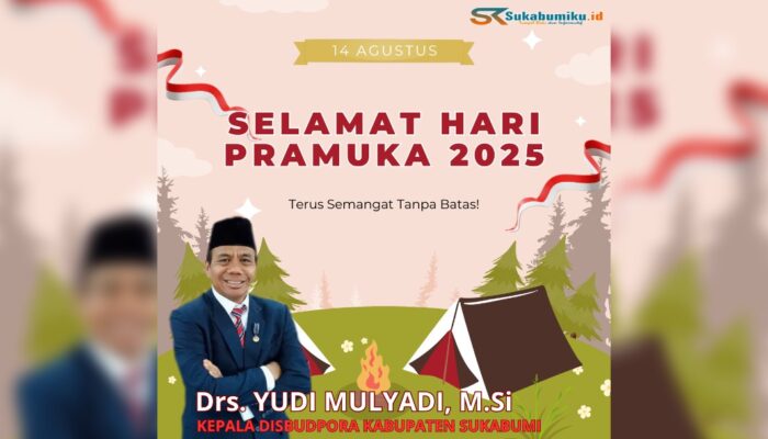 Hari Pramuka 2025, Disbudpora Kabupaten Sukabumi Tekankan Penguatan Karakter Generasi Muda