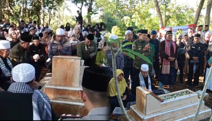 Ziarah Kebangsaan HUT RI ke-80, Pemerintah Kecamatan Jampangkulon Kenalkan Tokoh Penting kepada Generasi Muda