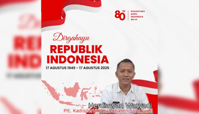Kepala Disperkim Sukabumi Herdiawan Waryadi: Momentum Kemerdekaan Jadi Spirit Bangun Infrastruktur untuk Rakyat