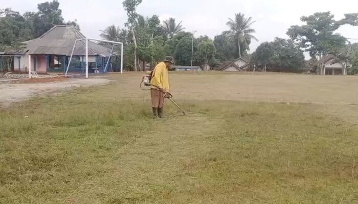 Lapangan Putra Jaya Desa Padajaya Siap Jadi Tuan Rumah PHBN Tingkat Kecamatan Jampangkulon