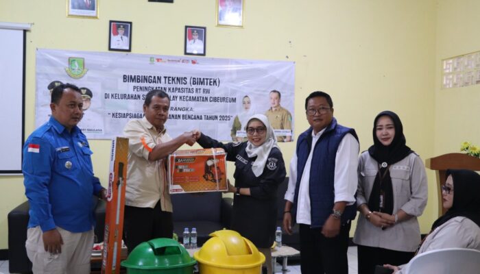 BPBD Kota Sukabumi Gembleng Pelatihan Kesiapsiagaan Bencana Bagi Ketua RT dan RW Se Kelurahan Sindangpalay