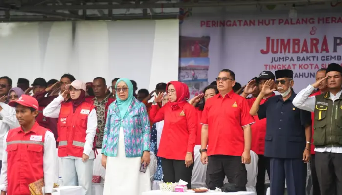 PMI Kota Sukabumi Peringati HUT ke-80, Sekaligus Buka Jumbara PMR 2025