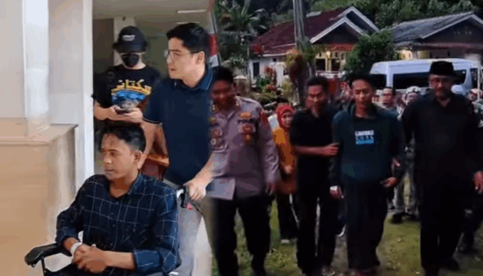 Pengemudi Ojol Sukabumi Korban Kericuhan Jakarta Disambut Hangat Sekembalinya ke Cikidang