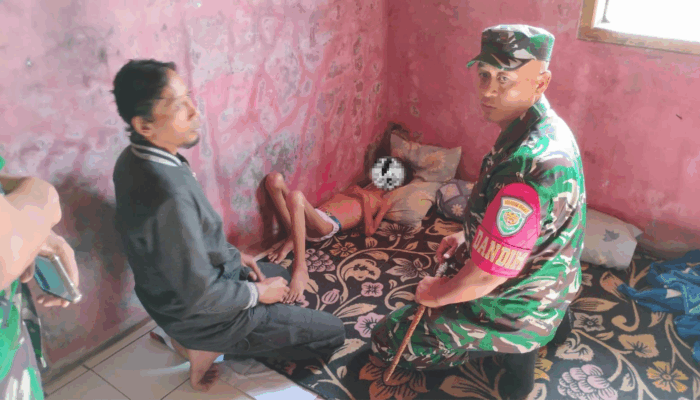 Dandim 0607 Kota Sukabumi Selamatkan Anak Penderita Gizi Buruk, Dibawa Langsung ke RSUD