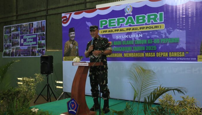 HUT ke-66 PEPABRI di Kota Sukabumi, Momentum Menjaga Semangat Perjuangan dan Kebangsaan