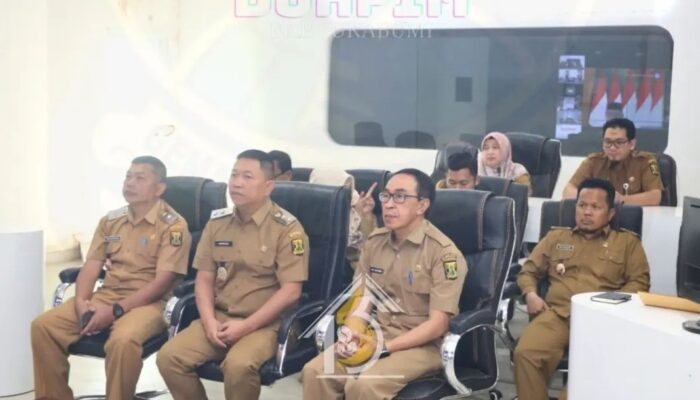 Wabup Sukabumi Ikuti Rakor Nasional Bahas Program Makan Bergizi Gratis dan Penuntasan TBC