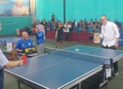 Turnamen PTMSI Cup 2025 Resmi Dibuka, Wali Kota Sebut Awal Kebangkitan Prestasi Pasca Covid