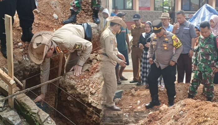 Peletakan Batu Pertama Revitalisasi SDN Sukatani Surade, Anggaran Rp1 Miliar Lebih