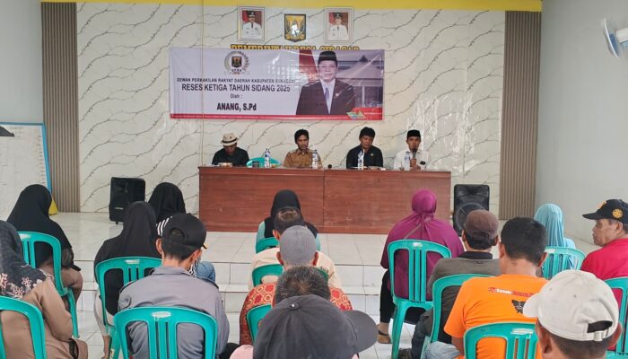 Anang Janur Gelar Reses di Ciracap, Warga Usulkan Sarana Olahraga dan Perbaikan Jalan