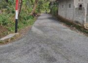 Disperkim Kabupaten Sukabumi Perbaiki Jalan Lingkungan di Desa Buniwangi, Warga Apresiasi