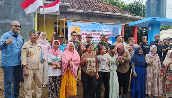 PT Berkah Semesta Maritim Resmikan Bantuan Sarana Air Bersih di Desa Buniwangi