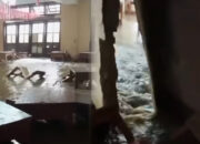 Banjir di Cibolang Sukabumi Terjang Pesantren dan Pemukiman, Dampak Proyek Tol Bocimi?