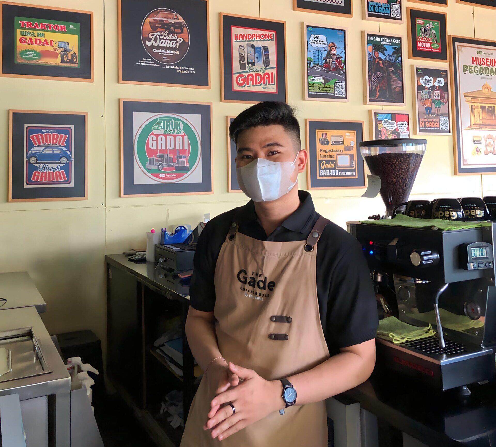 Diskon 50% di The Gade Coffee & Gold Sukabumi, Rayakan Hari Pelanggan Nasional dengan Ngopi Rasa Emas