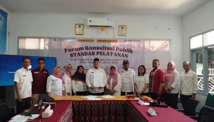 Disdukcapil Kota Sukabumi Gelar Konsultasi Publik, Serap Aspirasi untuk Tingkatkan Pelayanan